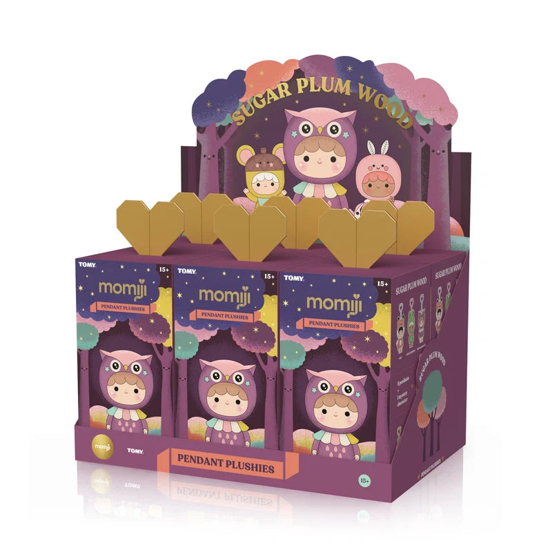 Sugar Plum Wood Pendant Plush Blind Box