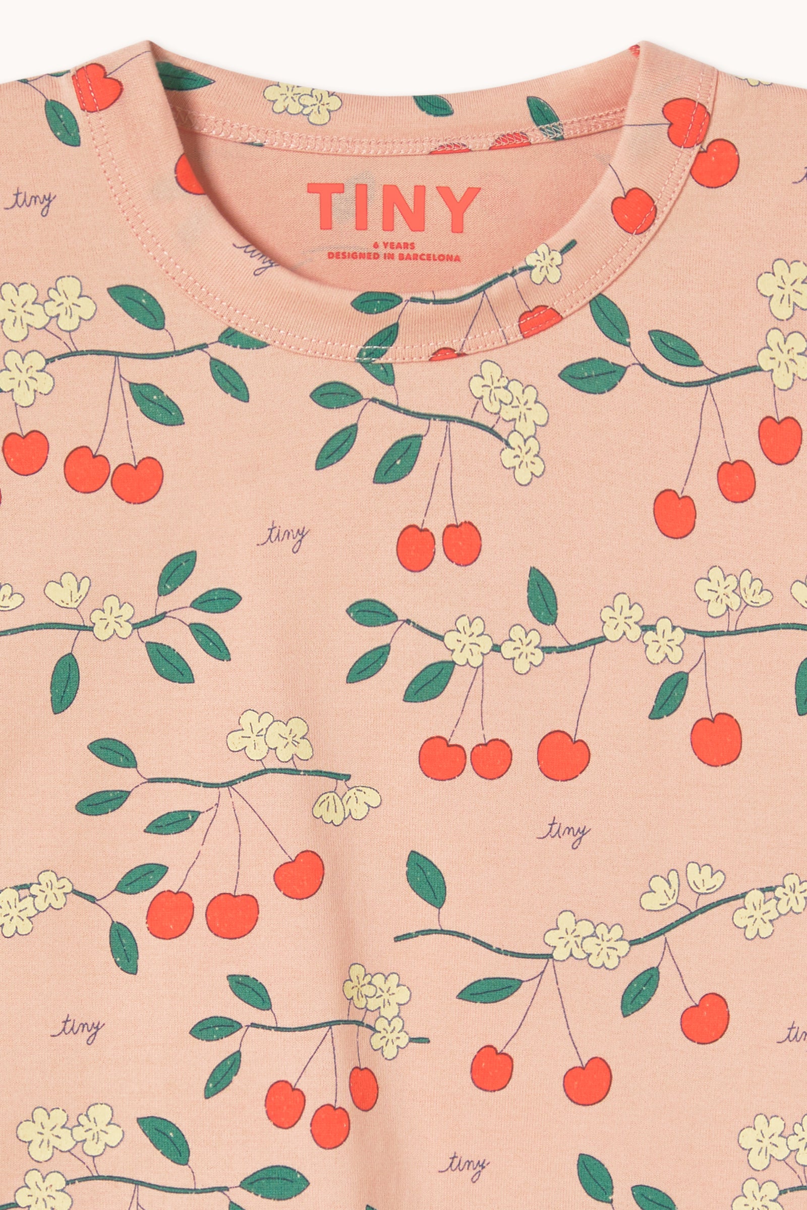 Cherry Trees Crop Tee