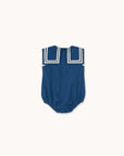 Stripes Linen Baby Bodysuit