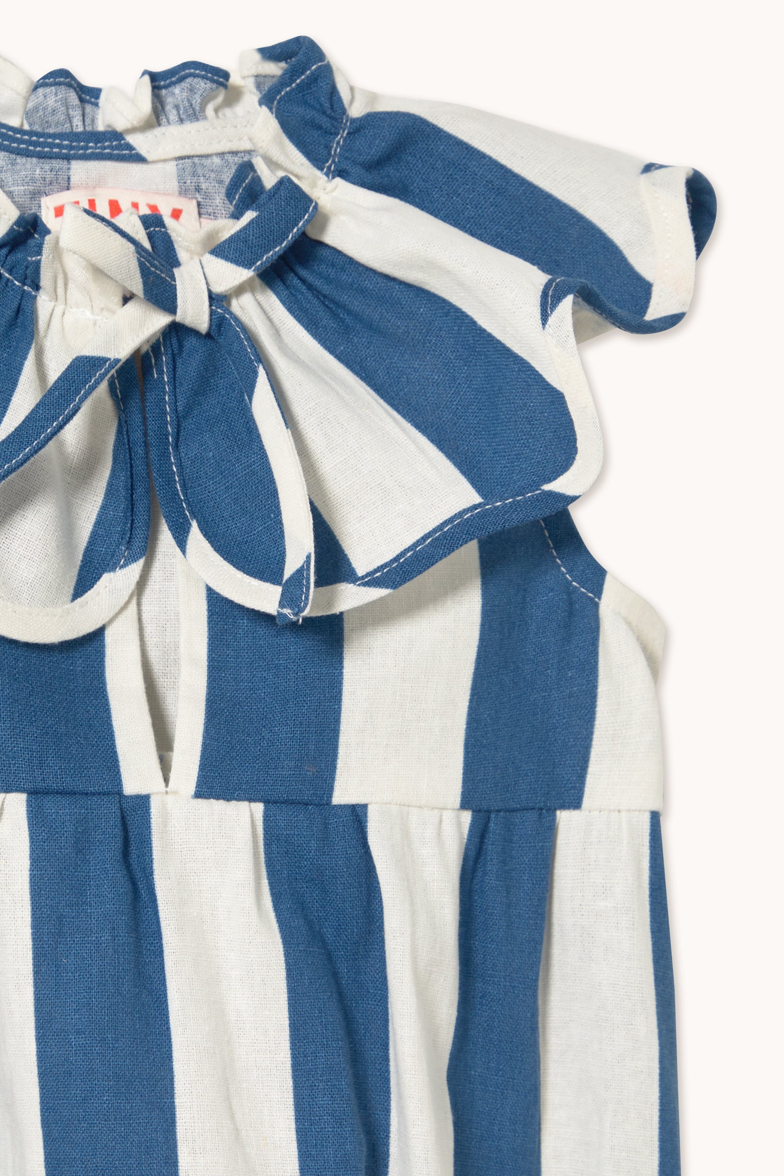 Navy Stripes Baby Bodysuit