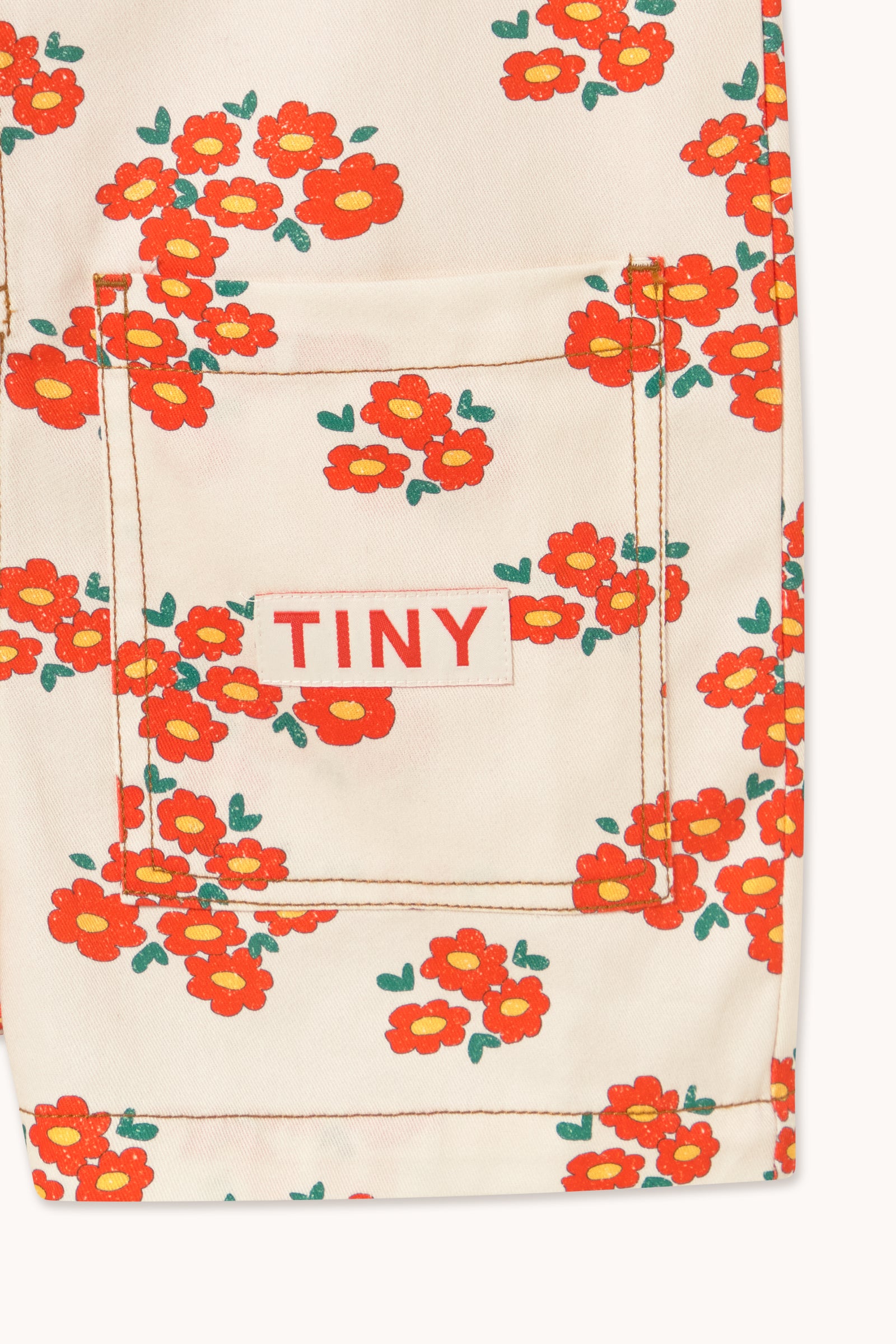 Blossoms Twill Romper