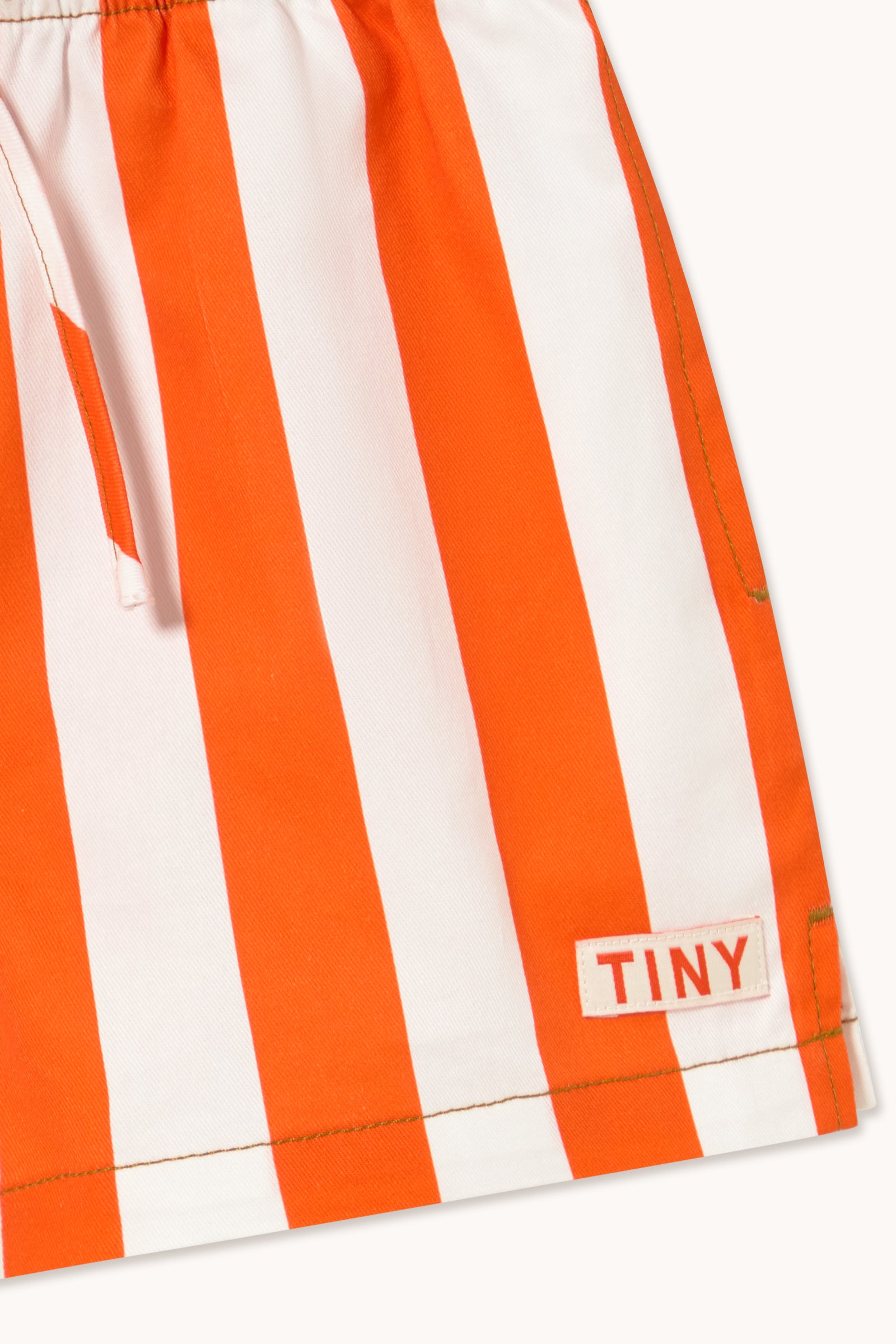 Stripe Twill Shorts
