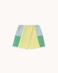 Color Block Woven Shorts