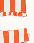 Red Stripe Swim Set