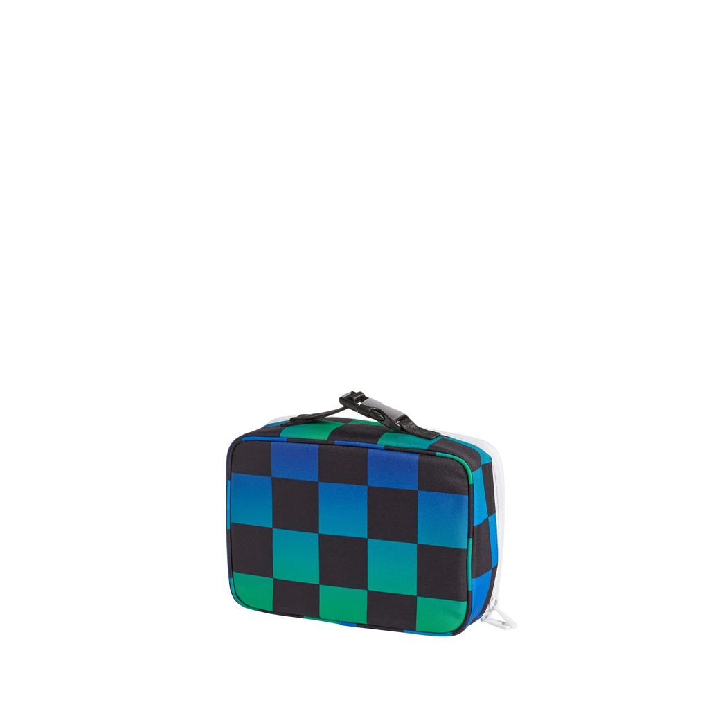 Blue Checkerboard Rodgers Lunchbox by State Bags