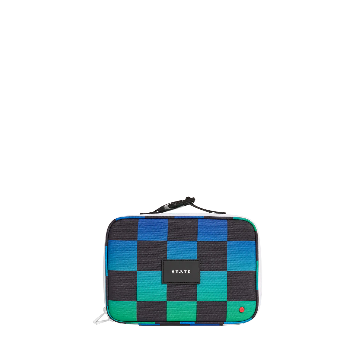 Blue Checkerboard Rodgers Lunchbox