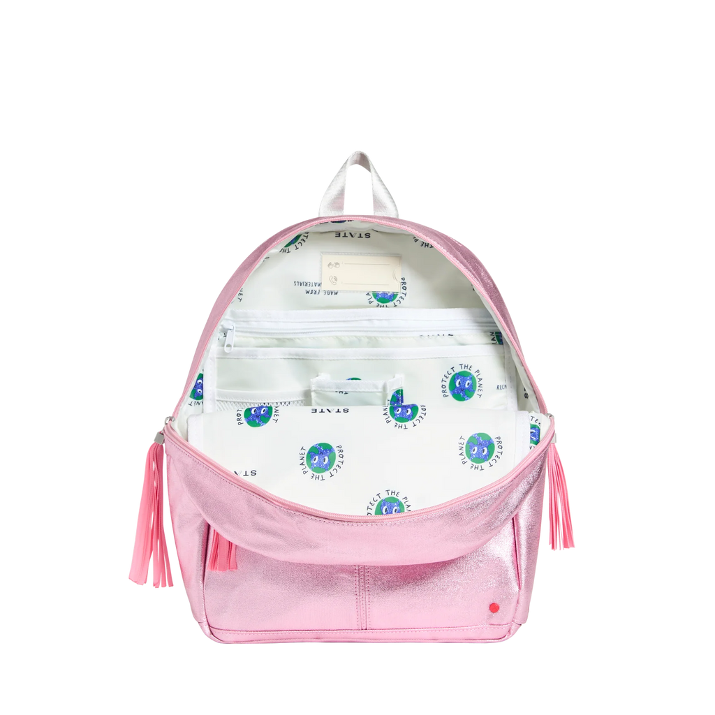 Metallic 3D Garden Kane Backpack by State Bags