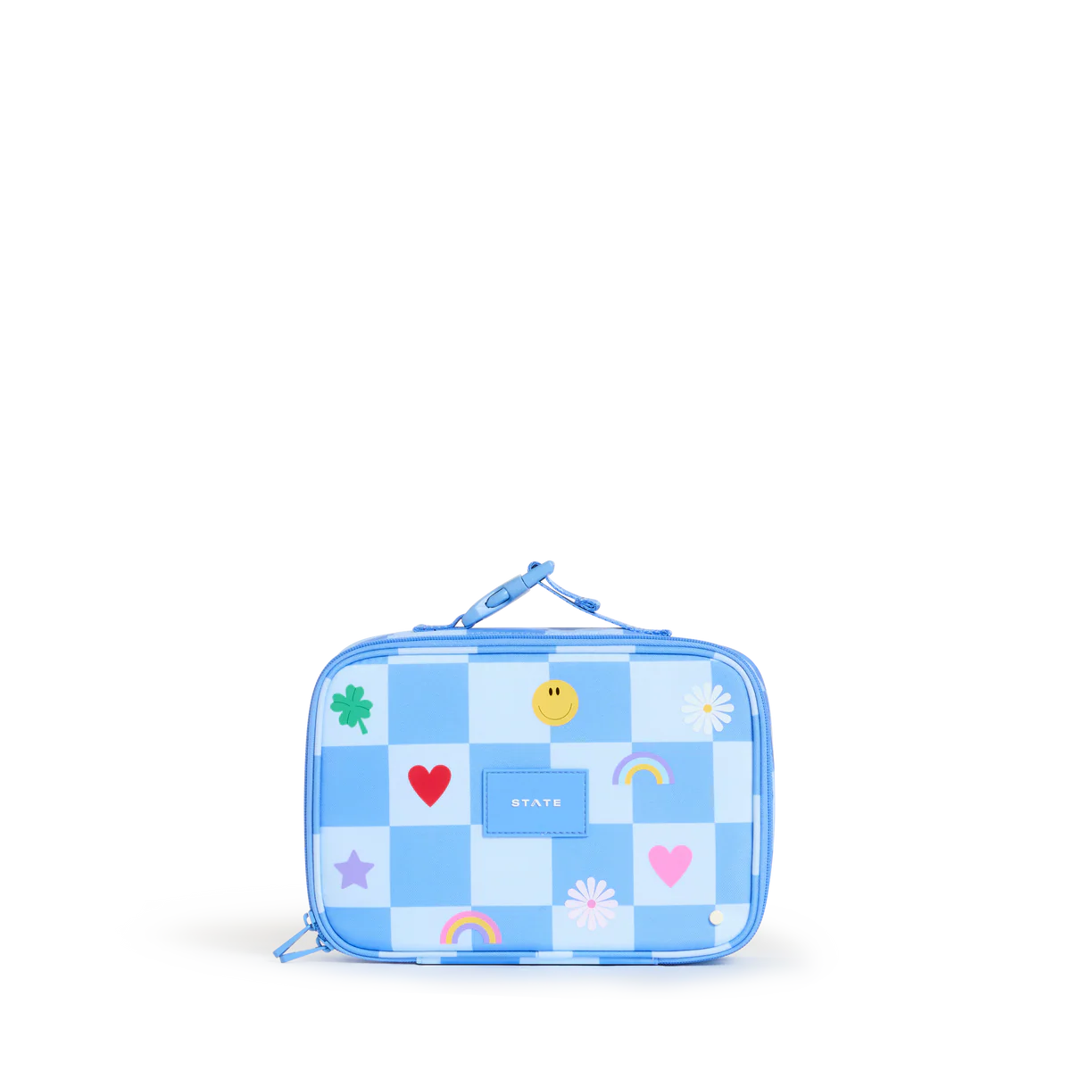 Charms Blue Check Rodgers Lunchbox