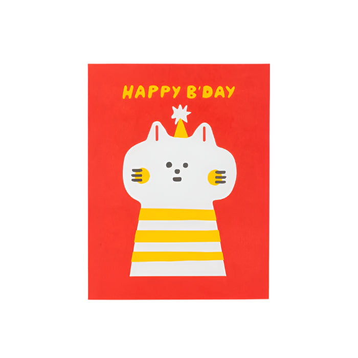 Birthday Kitty Card by Suzy Ultman