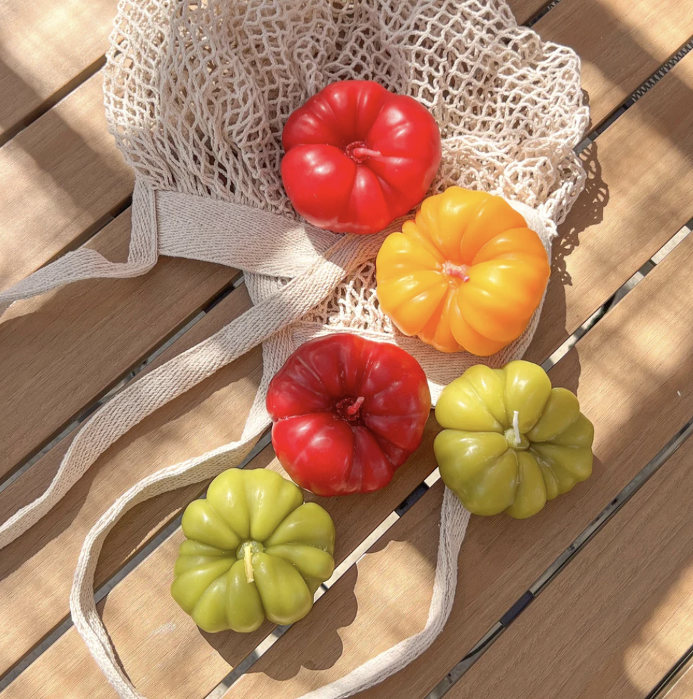 Beeswax Heirloom Tomato Candle by Happy Organics
