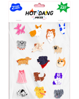 All Dogs Sheet Set by Hot Dang Press