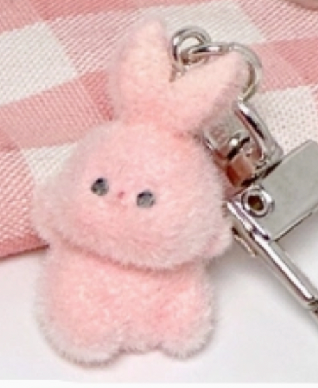 Fluffy Animal Mini Keyring by K-Wonderland