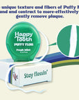 Puffy Floss - Mint by Happy Tooth