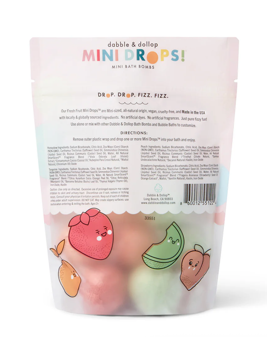 Fresh Fruit - Mini Drops Bath Bombs