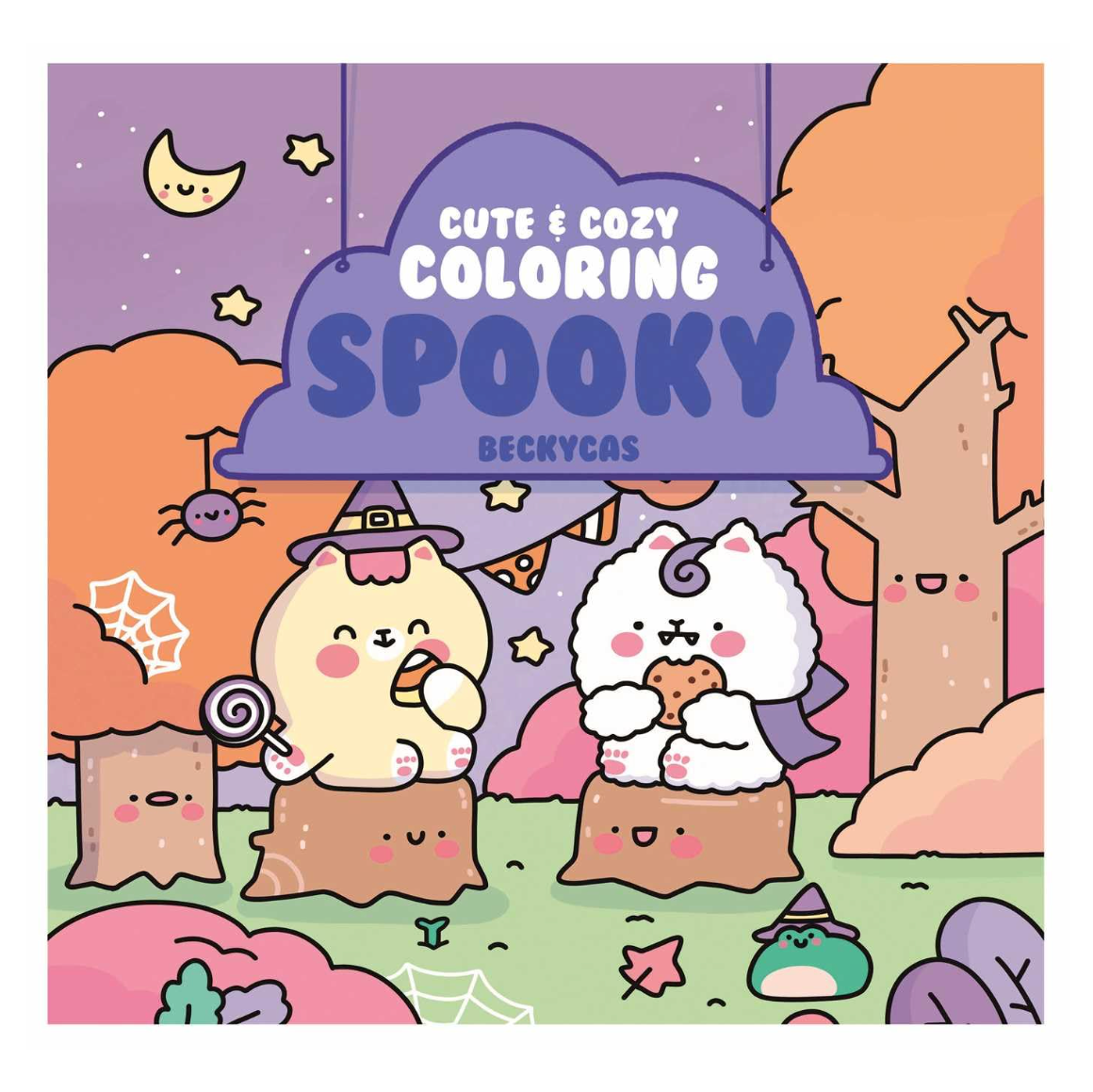 Cute &amp; Cozy Coloring: Spooky by Beckycas