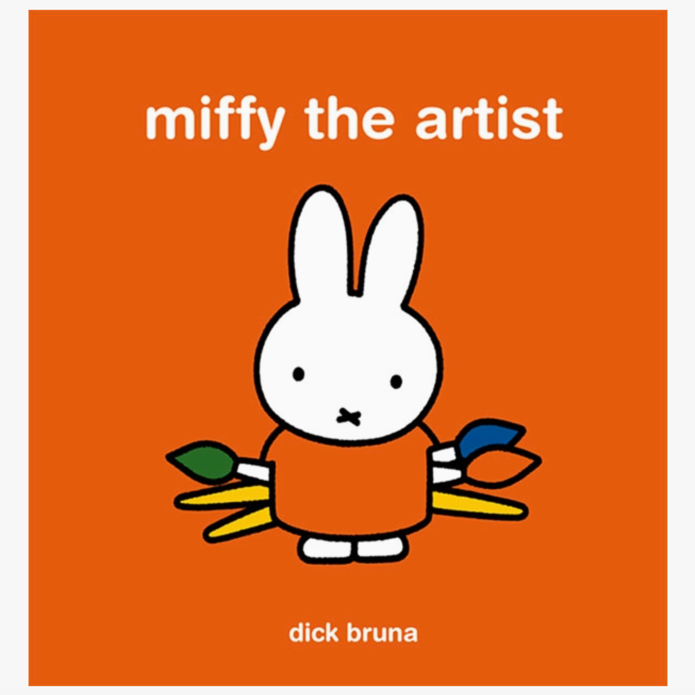 Miffy the Artist Book by Dick Bruna