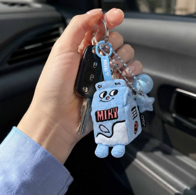 Miky Plush Keychain