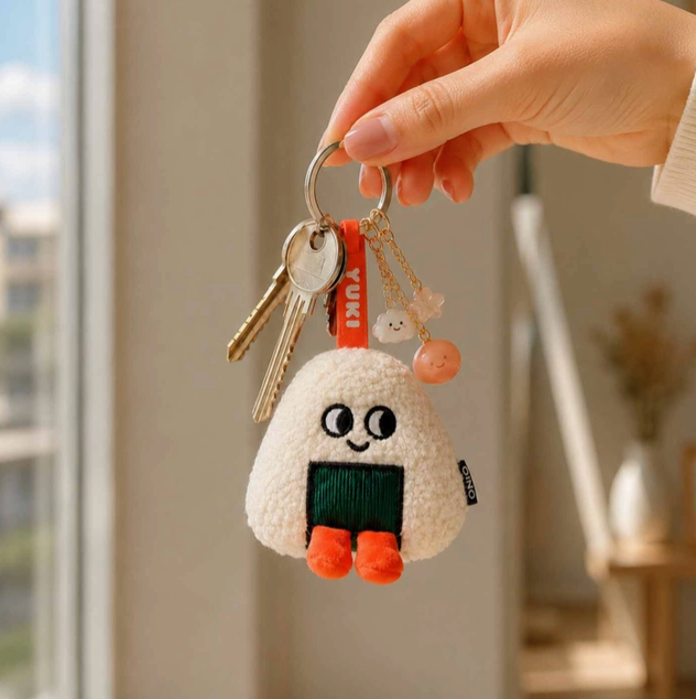 Yuki Plush Keychain