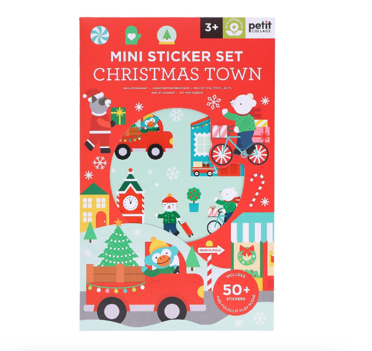 Mini Sticker Set: Christmas Town