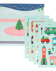 Mini Sticker Set: Christmas Town