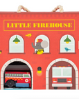 Firehouse Wind Up and Go Playset