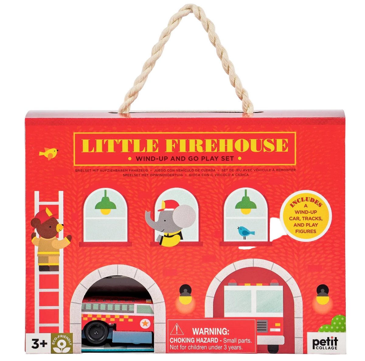 Firehouse Wind Up and Go Playset