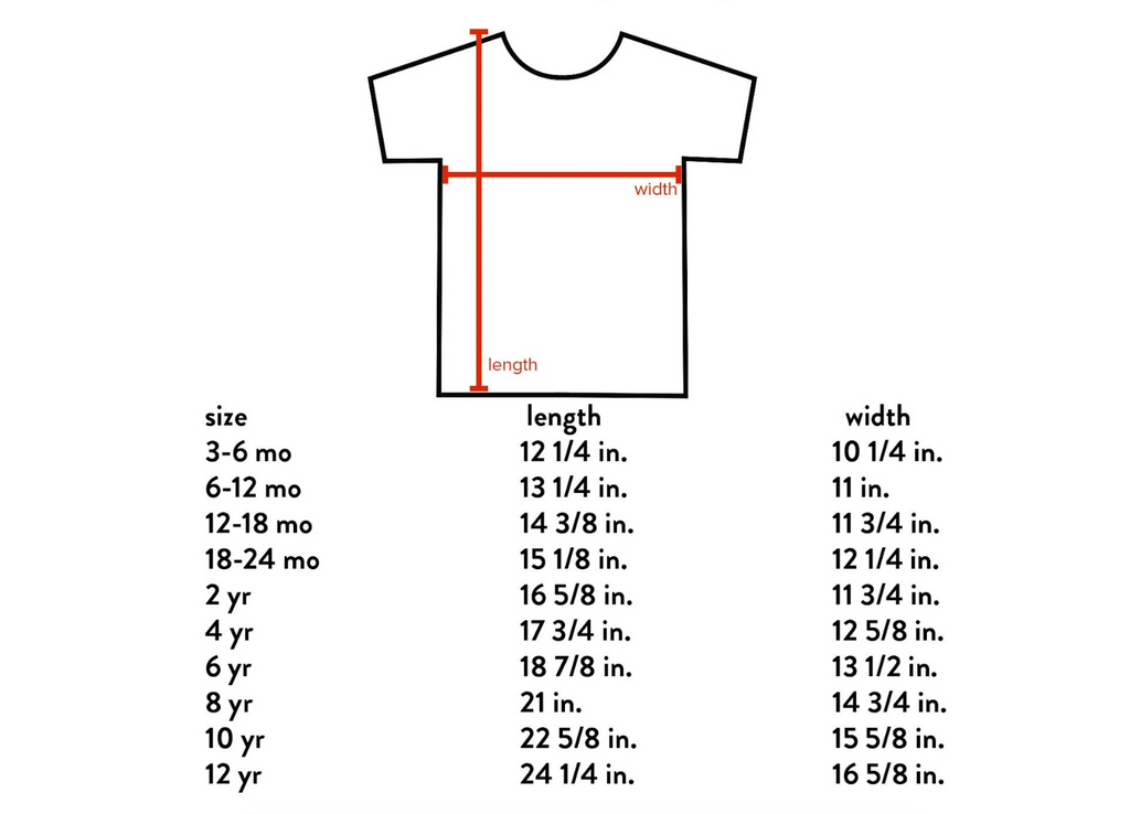 SALE Number Tee White Graphic Tee (Numbers 2-10)