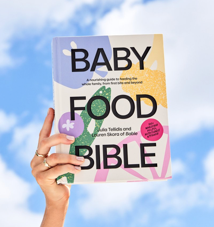 Baby Food Bible Cook Book by Julia Tellidis & Lauren Skora