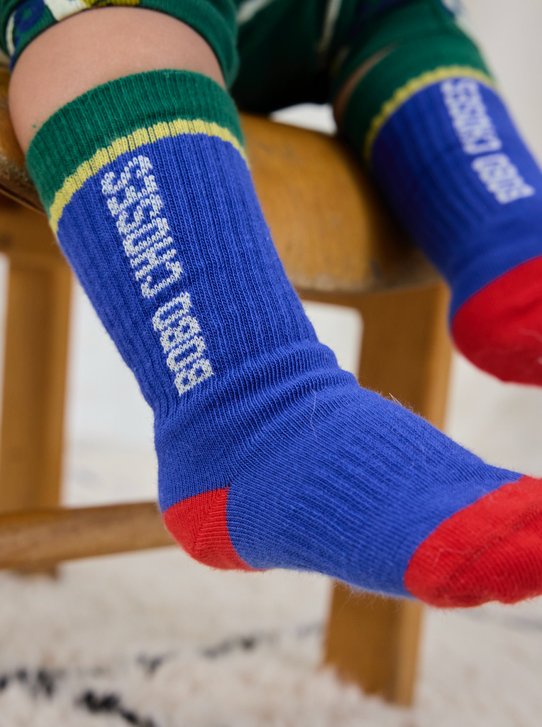 Baby Color Block Long Socks by Bobo Choses