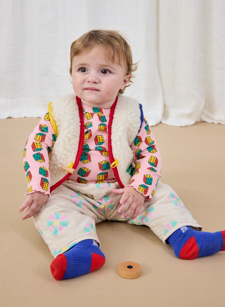 Baby Color Block Long Socks by Bobo Choses