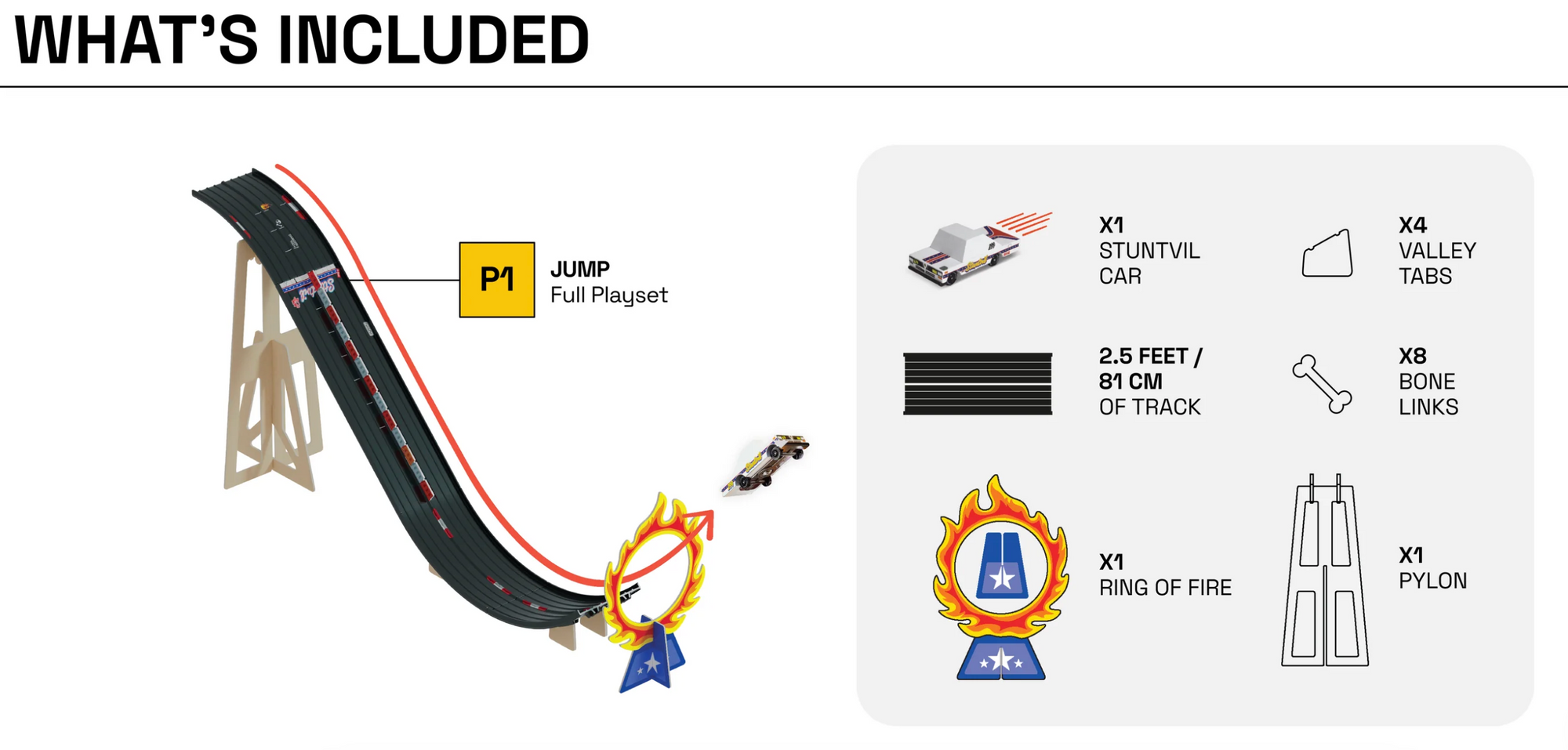 Jump Candycar Roadworks Playset