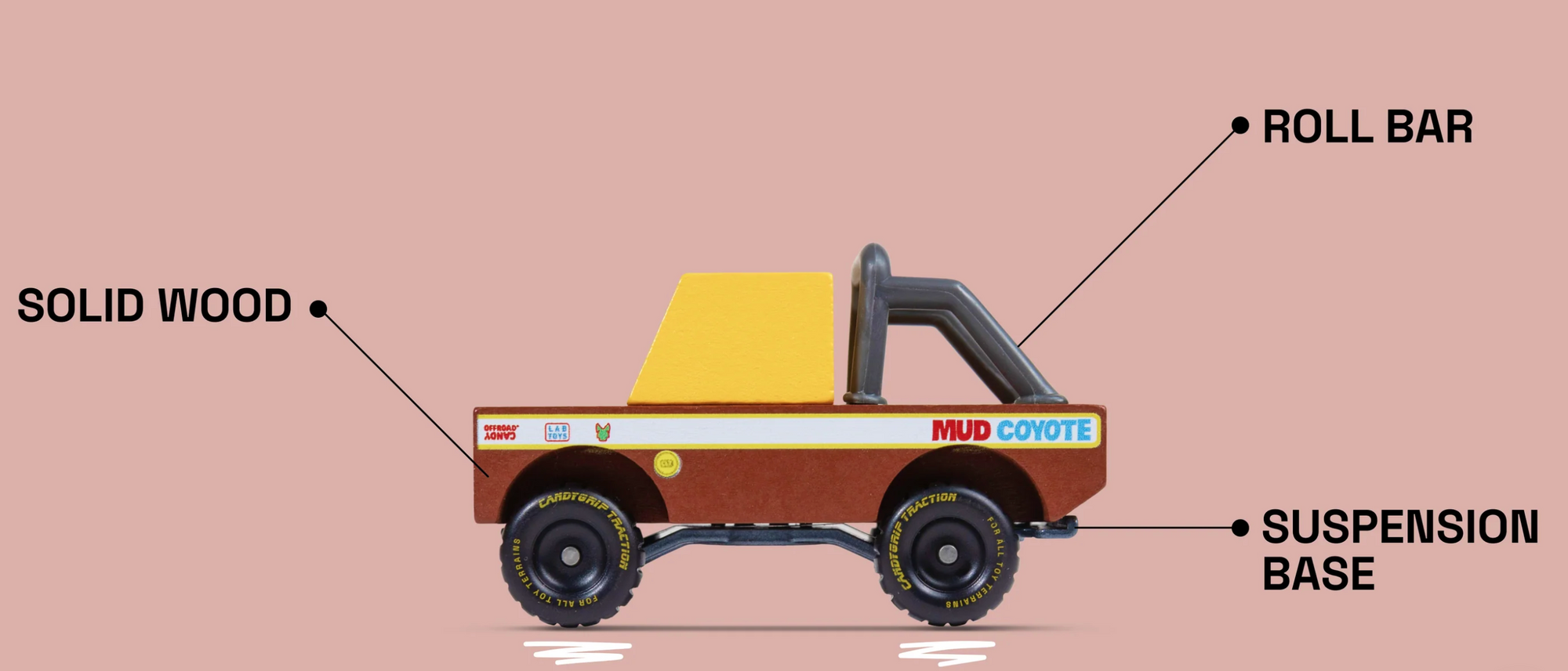 Mud Coyote Toons Car