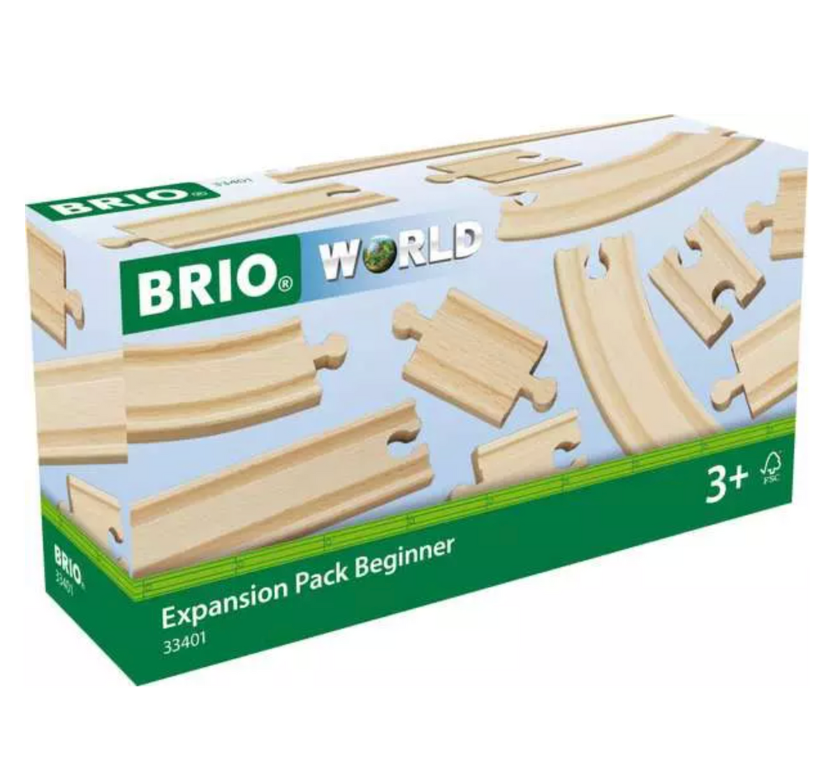 Beginner World Train Tracks Expansion Pack