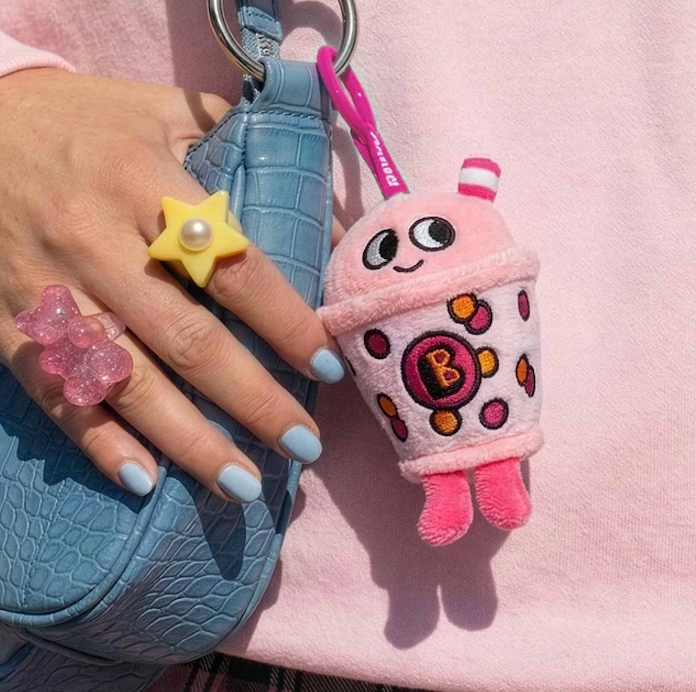 Bubble Plush Keychain