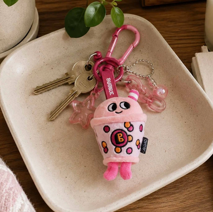 Bubble Plush Keychain