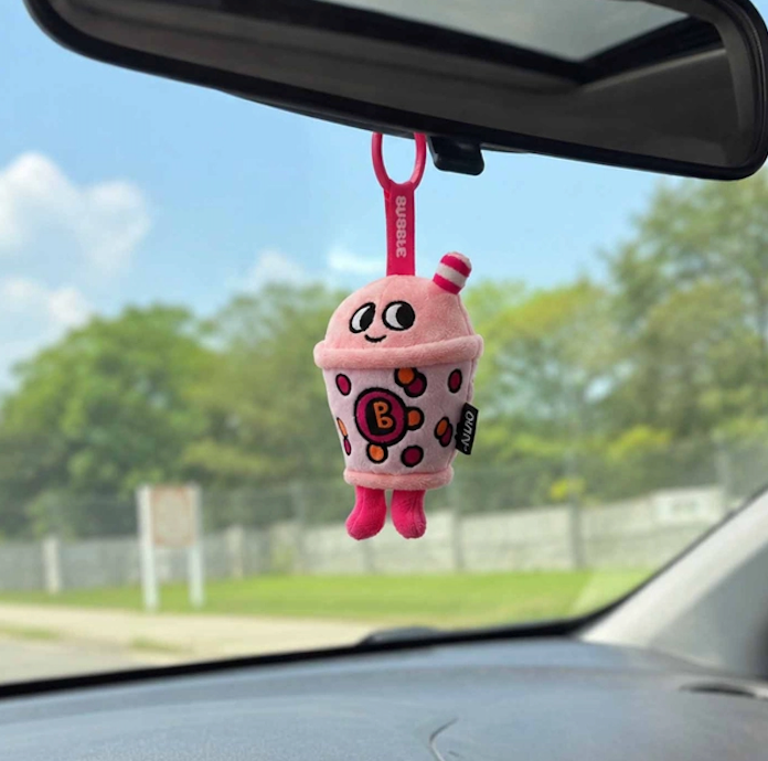 Bubble Plush Keychain