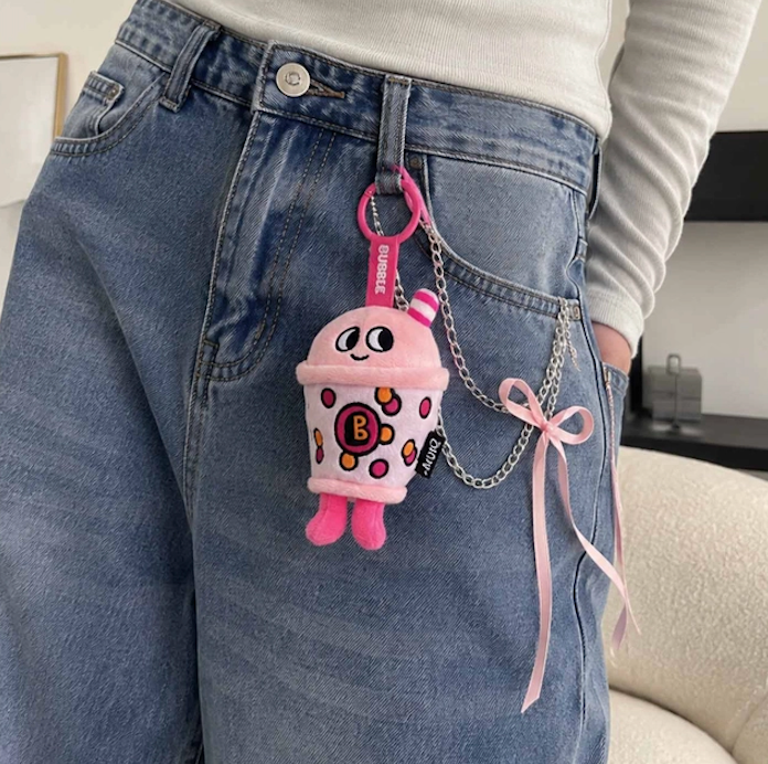 Bubble Plush Keychain