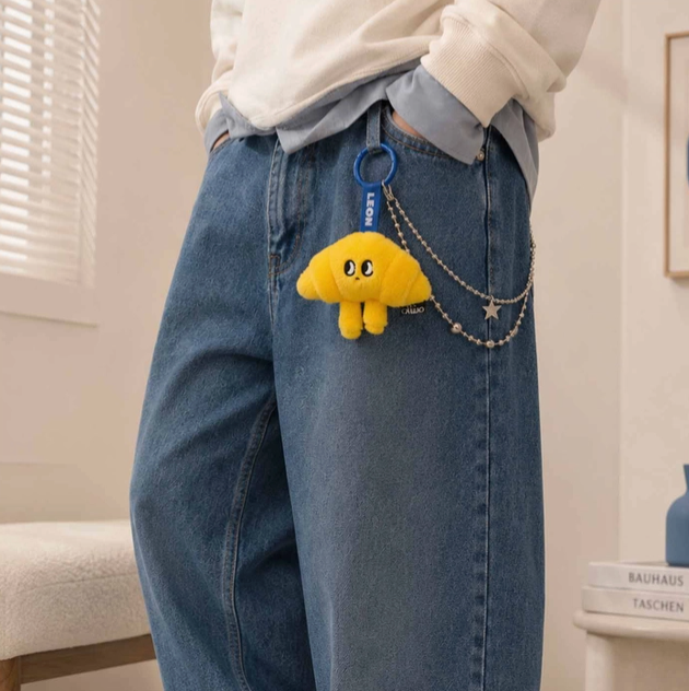 Leon Plush Keychain