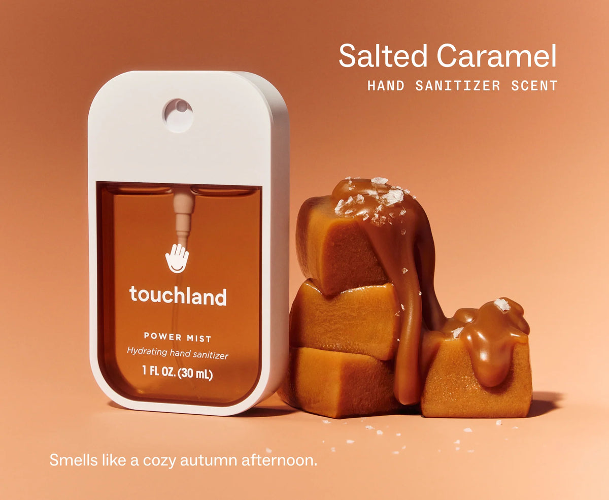 Salted Caramel Touchland Hydrating Hand Sanitizer