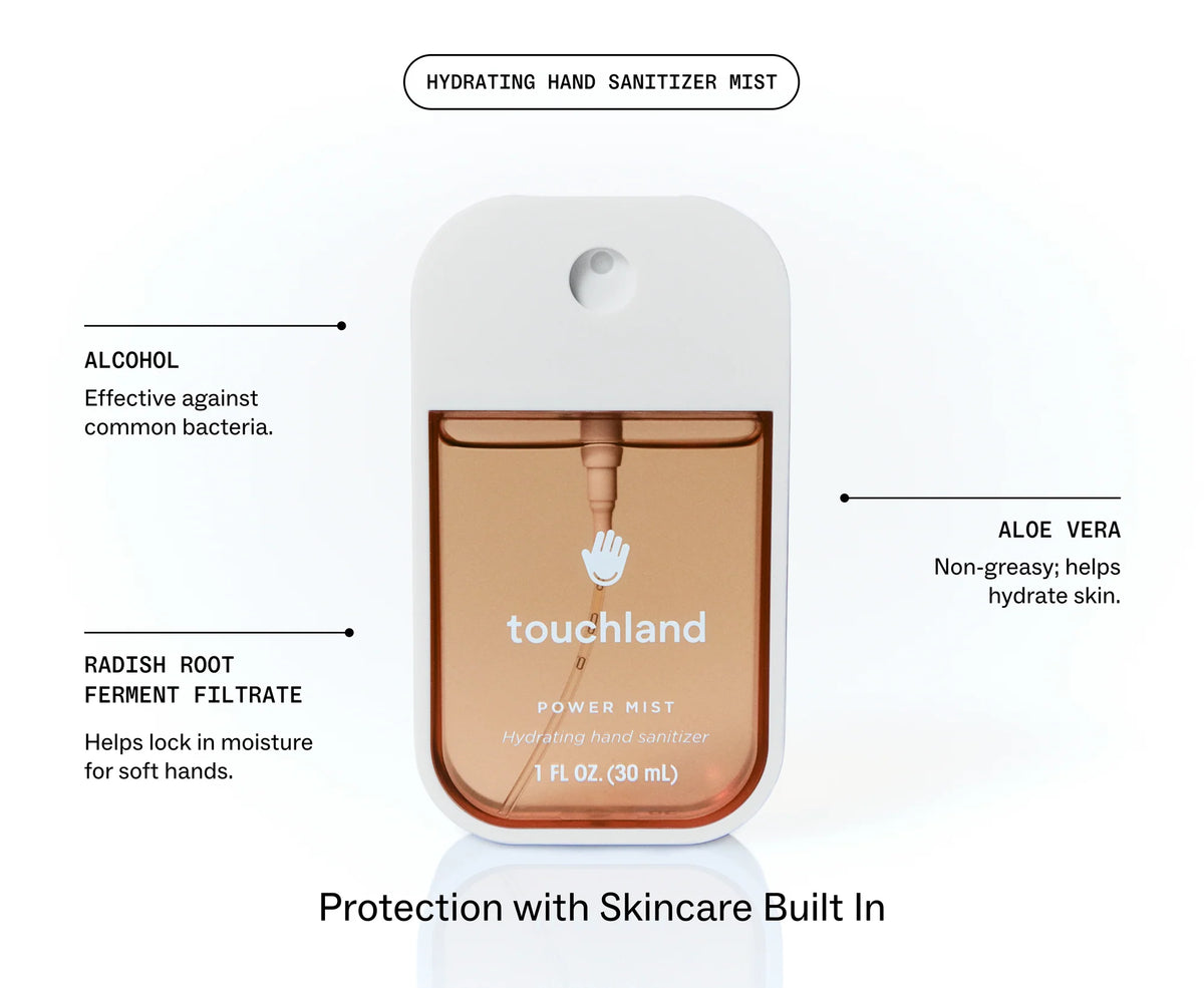 Salted Caramel Touchland Hydrating Hand Sanitizer