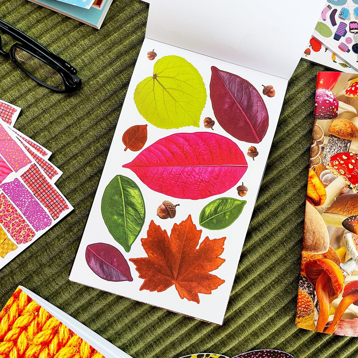 Fall Junk Journal Sticker Book