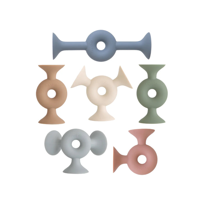 Silicone Suction Builders by Mushie