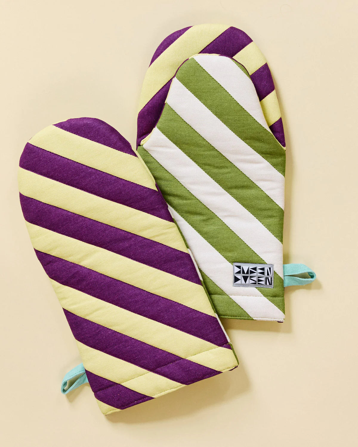 Stripe Oven Mitt - Thumbnail 3