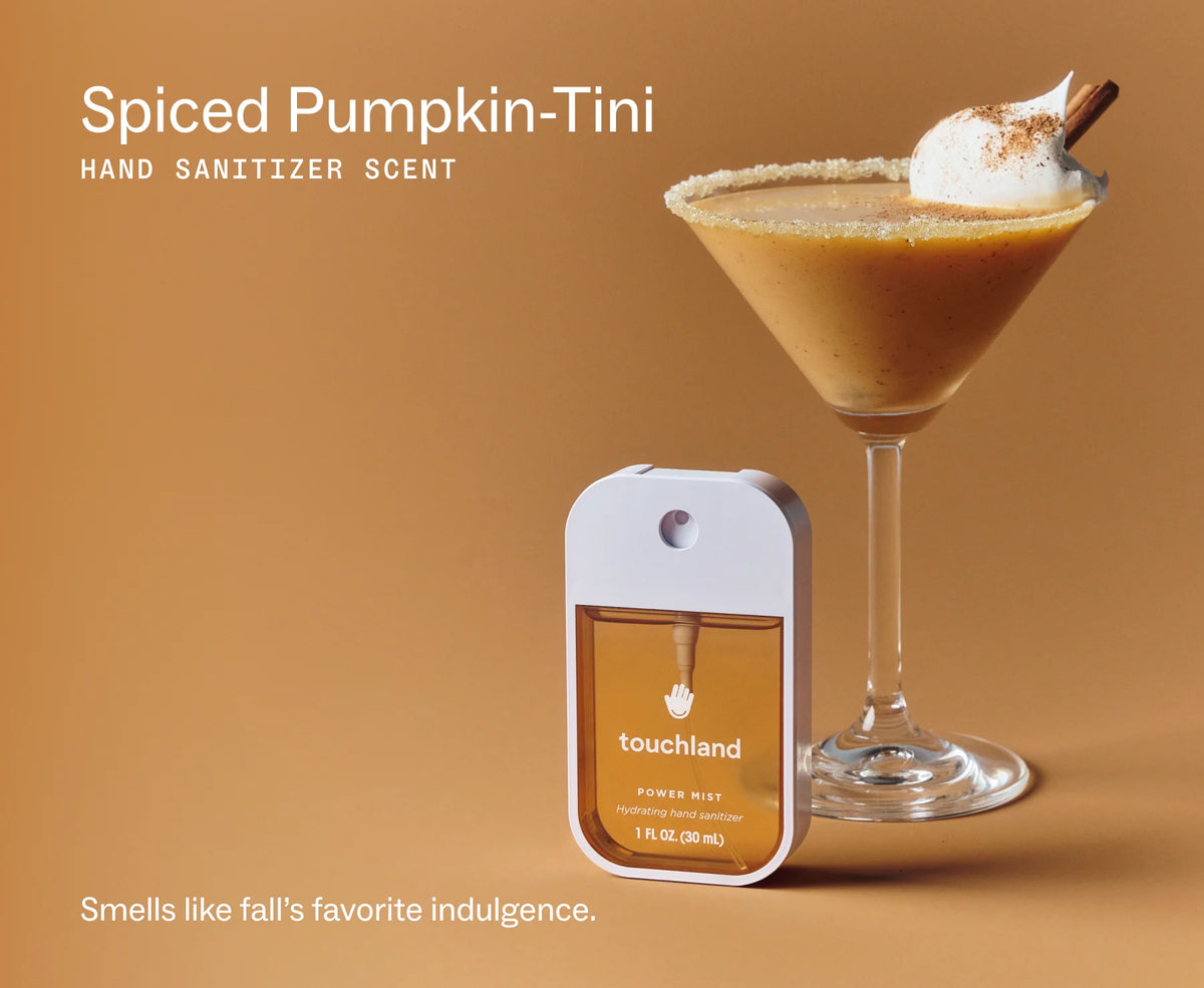 Pumpkin-Tini Touchland Hydrating Hand Sanitizer