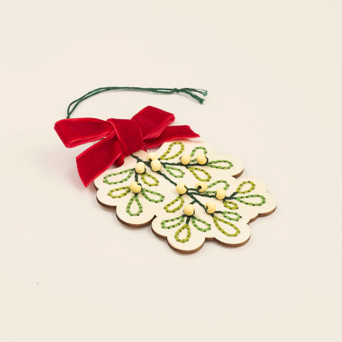 Stitched Mistletoe Decoration Kit