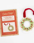 Stitched Wreath Decoration Kit