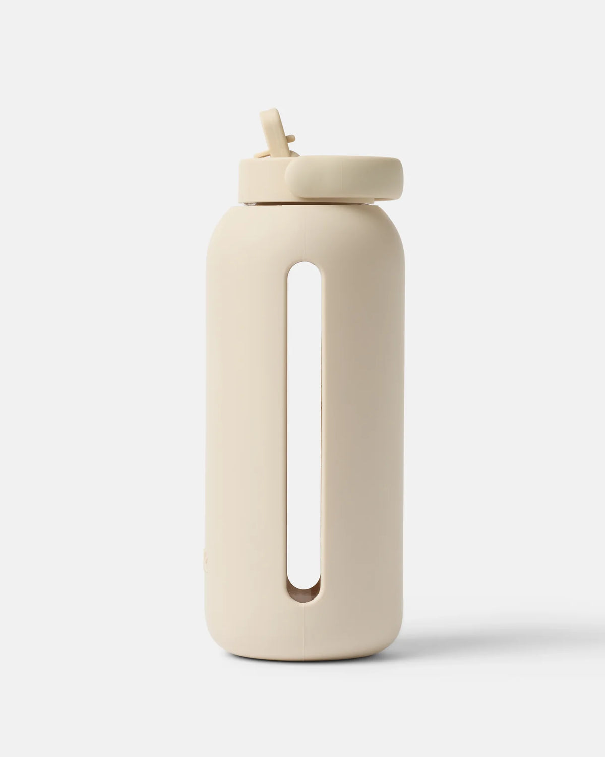 Big Bottle Glass Water Bottle 36 oz Flip Cap (more colors)