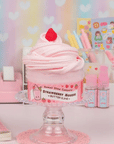 Strawberry Mousse Fluffy Butter Slime
