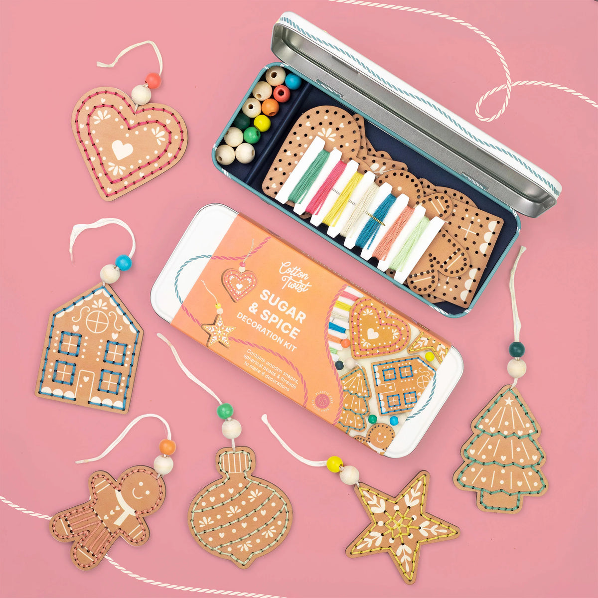 Sugar &amp; Spice Christmas Decoration Kit