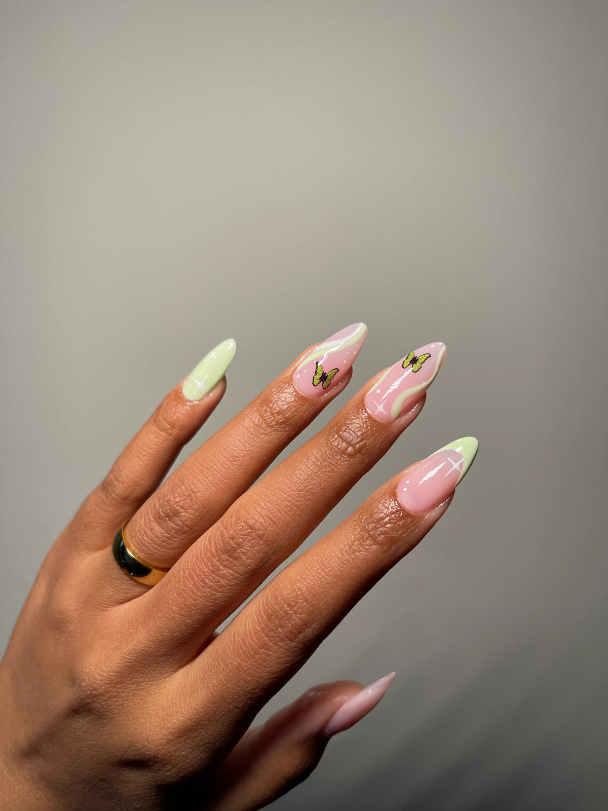 Sunny Side Up Nail Stickers